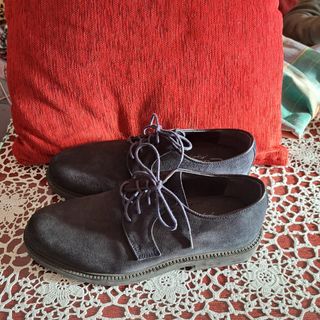 Zapatos azules de antelina n.39