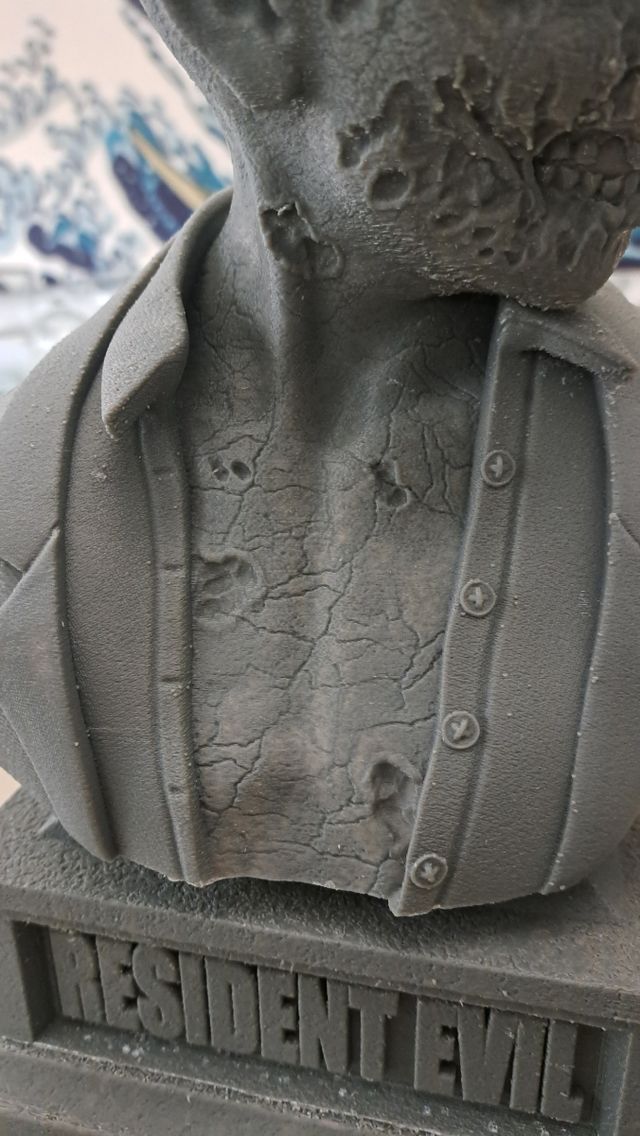 Busto resident evil stampa 3d