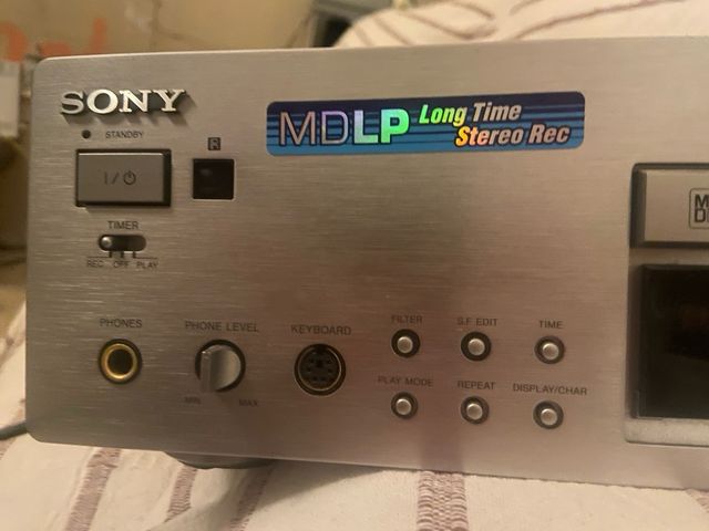 Sony Minidisc Deck MDSJB940 QS Series  HiEnd