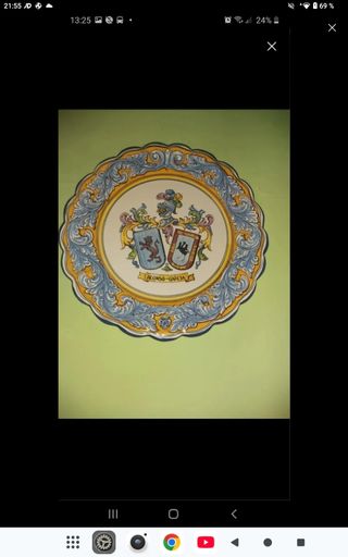Plato decorativo
