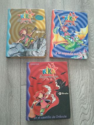Tres libros Kika Superbruja