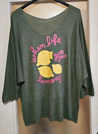 Jersey mujer punto fino