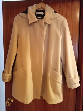 Abrigo chaquetón de paño 