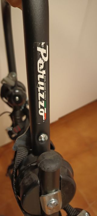 Portabicicletas plegable triple 