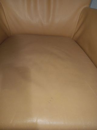 Butaca Montis Windy cuero marrón