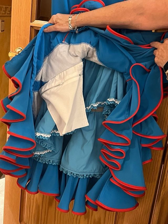 vestido de flamenca/sevillana/gitana