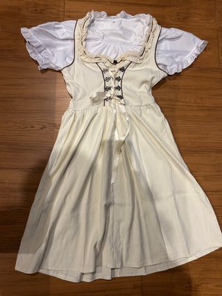 Disfraz vestido tirolesa