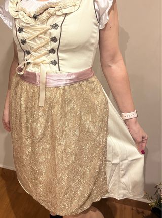 Disfraz vestido tirolesa