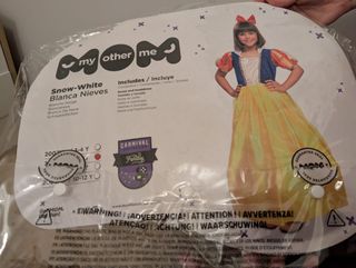 Disfraz Blancanieves niña