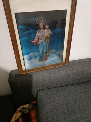 Quadro con madonna 