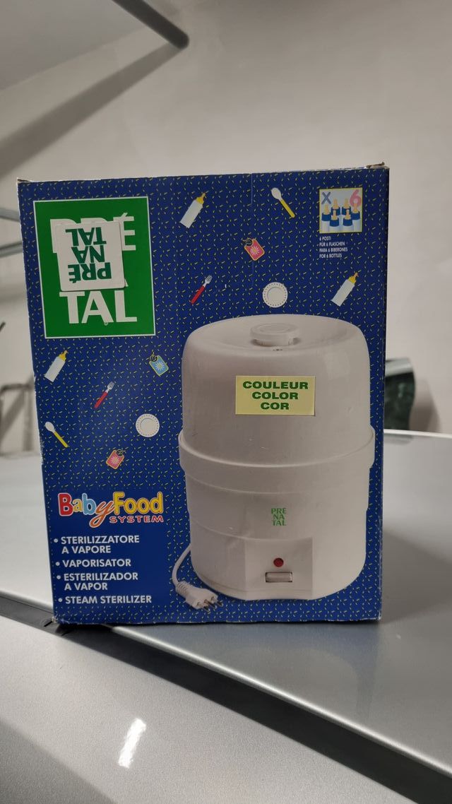 Esterilizador de biberones a vapor