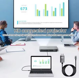 Cable trenzado Hdmi a Usb C Apple