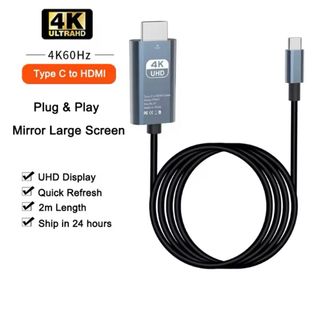 Cable trenzado Hdmi a Usb C Apple