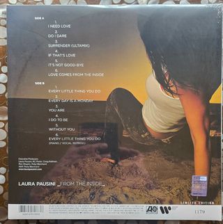 Vinilo Laura Pausini - From The Inside Amarillo