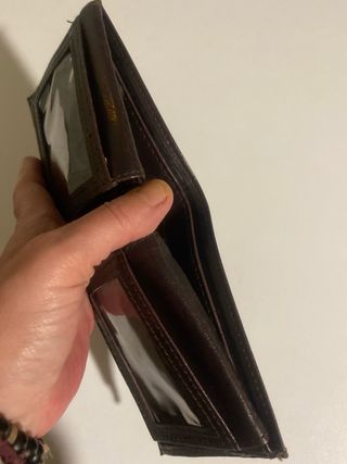 Cartera piel hombre