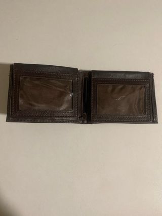 Cartera piel hombre