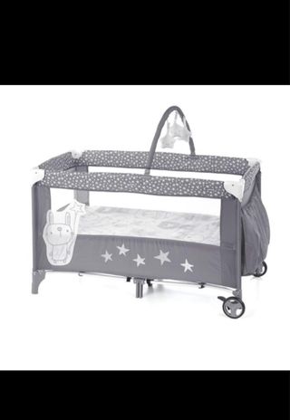 Cuna viaje plegable Jane con colchon extra 