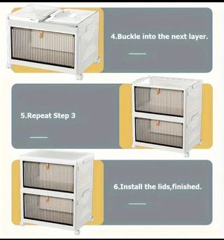 Scatola organizer pieghevole