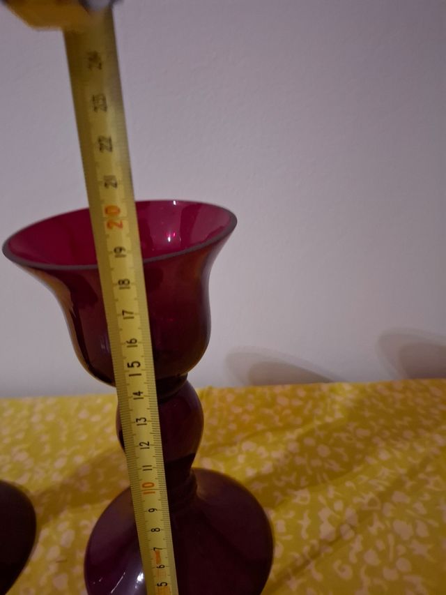 Set de 2 copas decorativas.