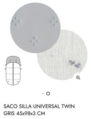 Saco silla y colchoneta silla