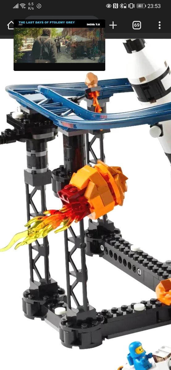 Lego 31142 space roller coaster