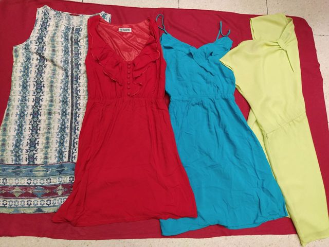 Lote de vestidos de verano 36-S