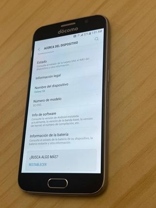 Samsung Galaxy S6 32GB . Libre