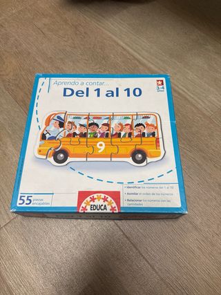 Puzzle aprendo a contar