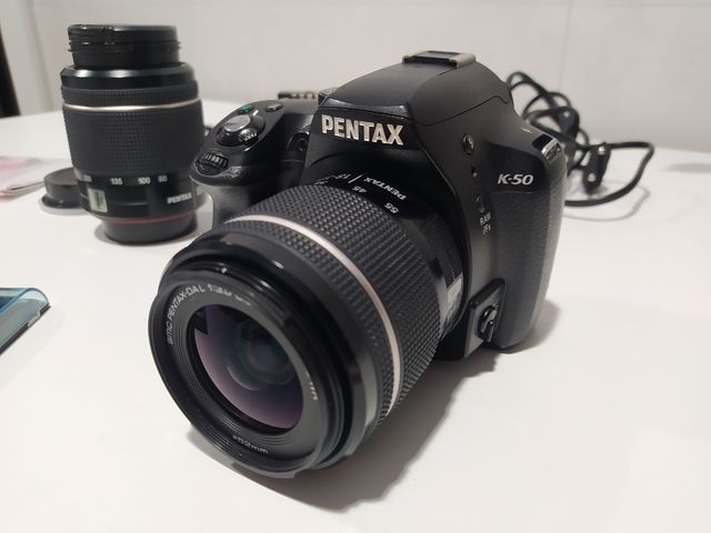 Lote camara Reflex Pentax K-50