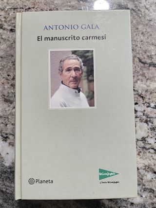 Libro el manuscrito carmesí