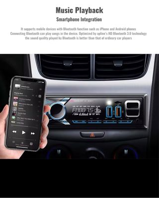 Reproductor MP3 con Bluetooth para Coche R