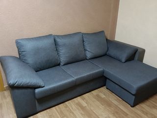Sofá 3 plazas gris