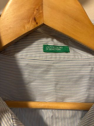 Camisa de rayas united color of benetton