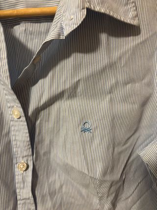 Camisa de rayas united color of benetton