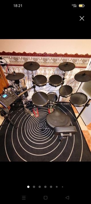 Nuovo tappeto batteria confezionato.