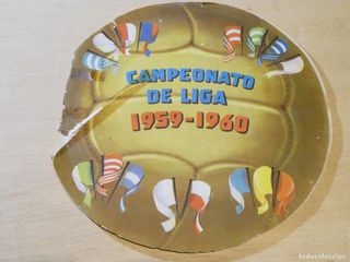 ÁLBUM CON 179 CROMOS FÚTBOL LIGA 1959 1960 FHER