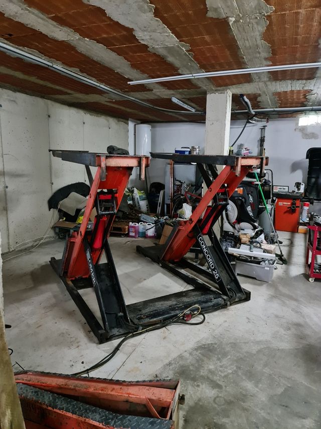 Elecador tijera omer 2500kg