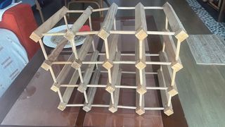 Botellero de madera 12 botellas