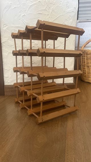 Botellero de madera 12 botellas