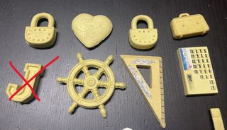 Gomme Mulino Bianco anni '80 Set 3