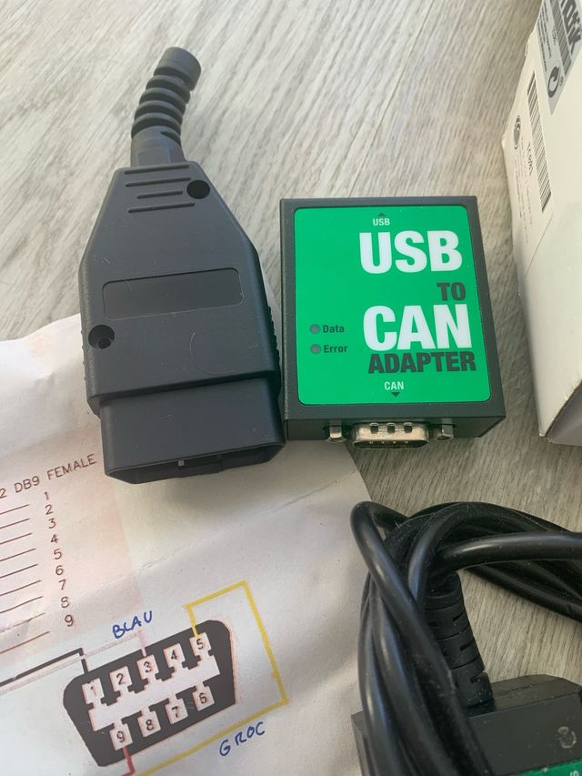 Conversor CAN bus para coche