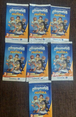 Lote cartas playmobil