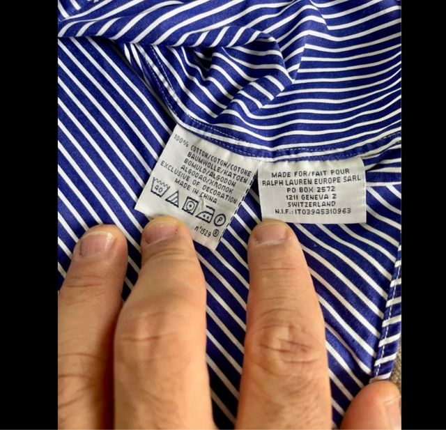 Ralph Lauren Camicia Taglia M