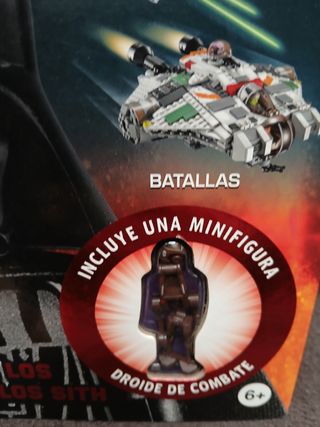 LEGO® Star Wars. El lado oscuro: (incluye una minifigura de un droide de combate)