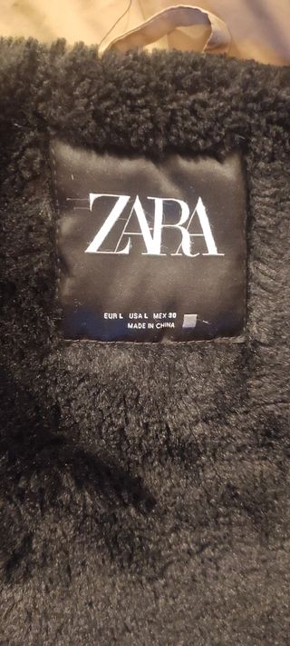 Anorak plumas  Zara talla L