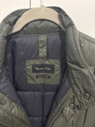 Abrigo de Pluma Massimo Dutti