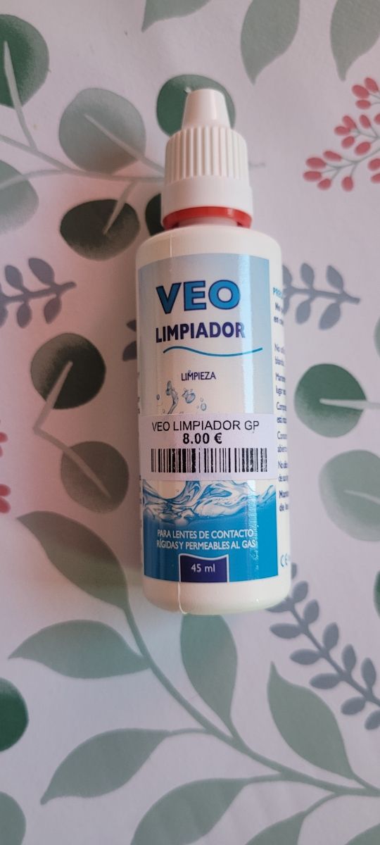 Veo limpiador lentillas rígidas 