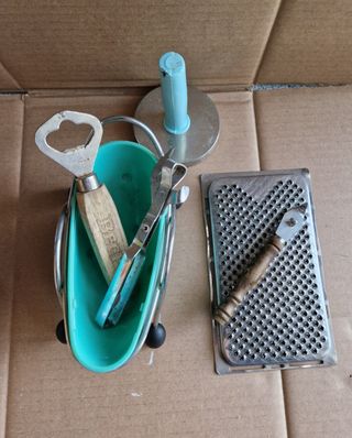 Set 6 attrezzi cucina vintage