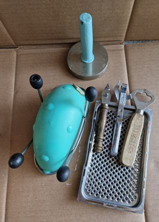 Set 6 attrezzi cucina vintage