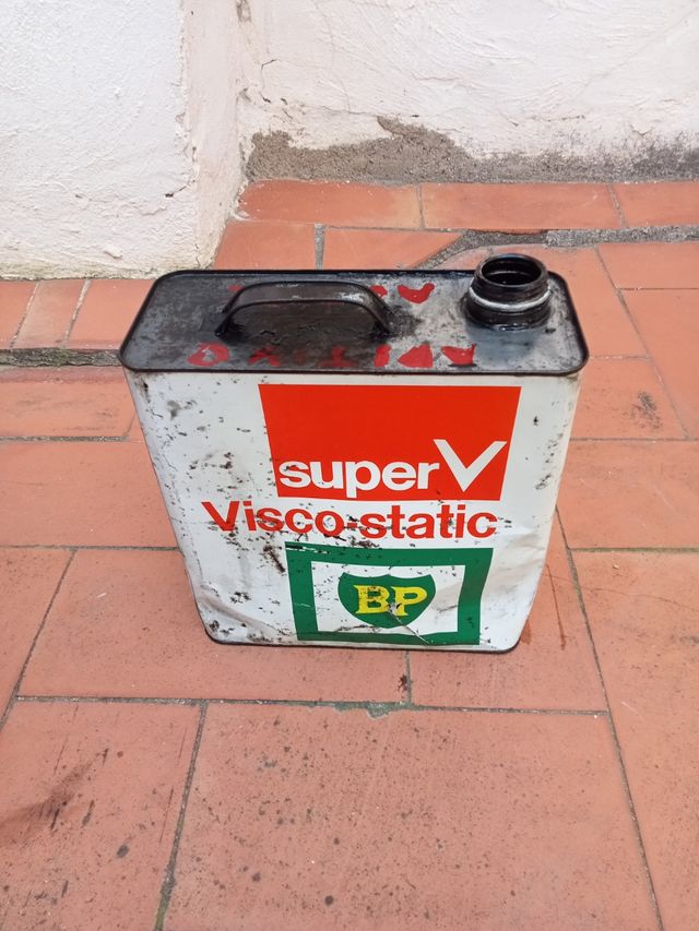 lata bp super v aceite visco static